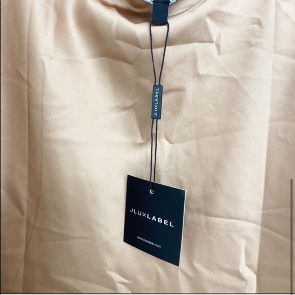 Jluxlabel bronze slip mini dress - Picture 4 of 4